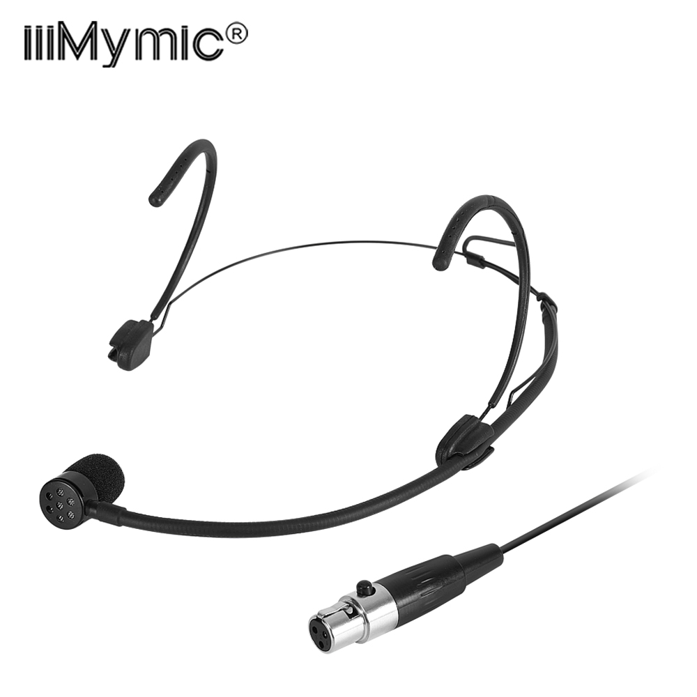 Shure Mic Sm58 - Монофонический черный микрофон-гарнитура Iiimymic с 3-контактным