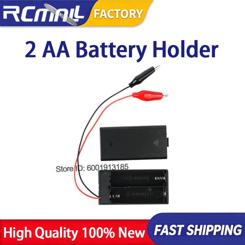 Battery Case Storage - 10 шт. Корпус для 2 батареек