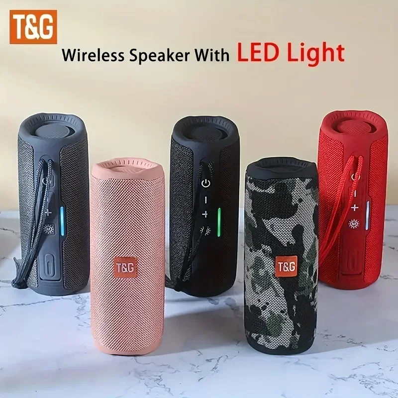 Jbl Speaker Flip 6 - Портативная Bluetooth-колонка T&G TG365 с двойным