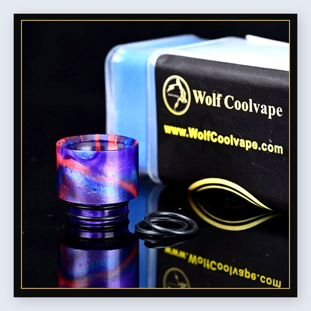 Наконечники Wolfcoolvape 810 D – обзор и цена Drip Tip Resin