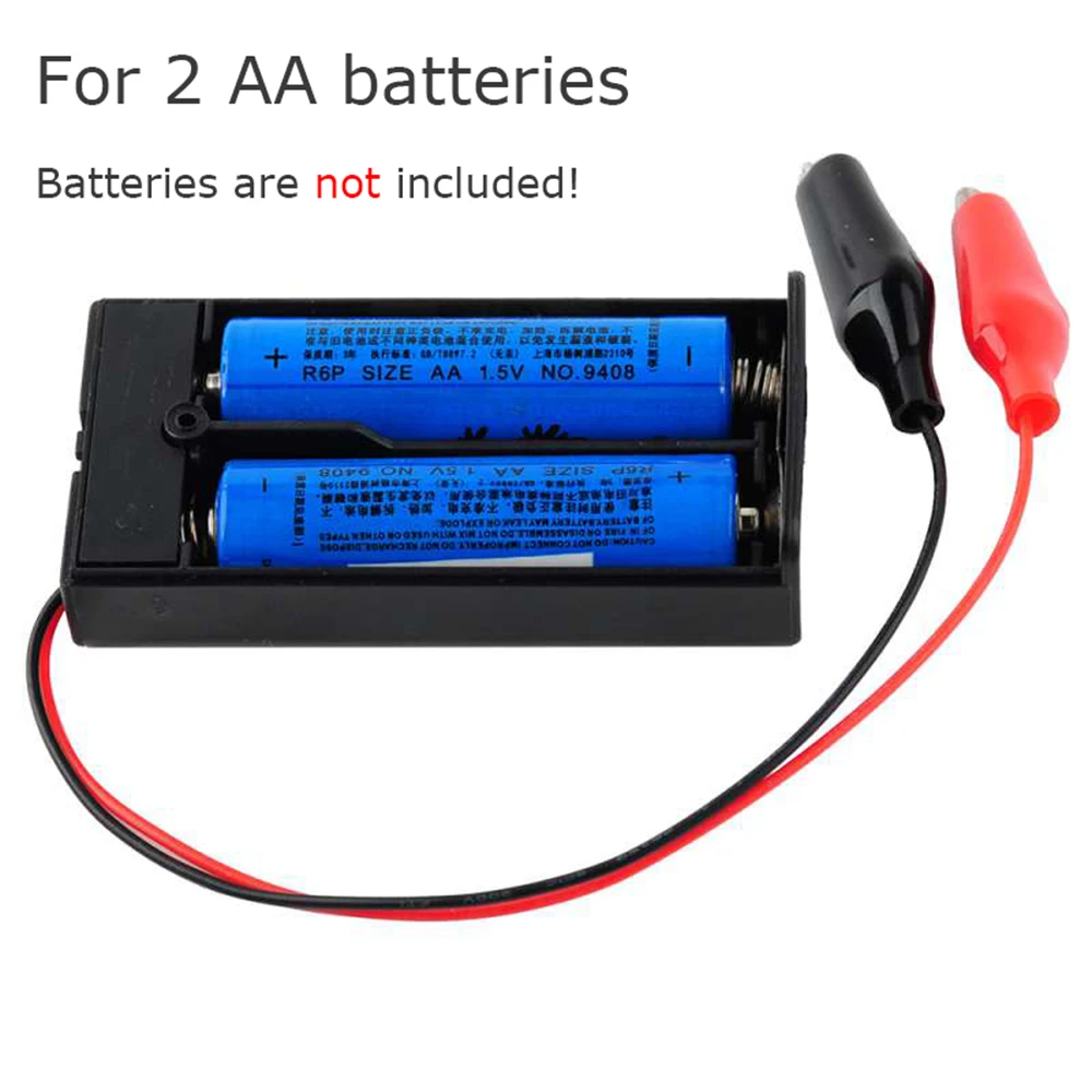 10 шт. Корпус для 2 батареек A – обзор и цена Battery Case Storage